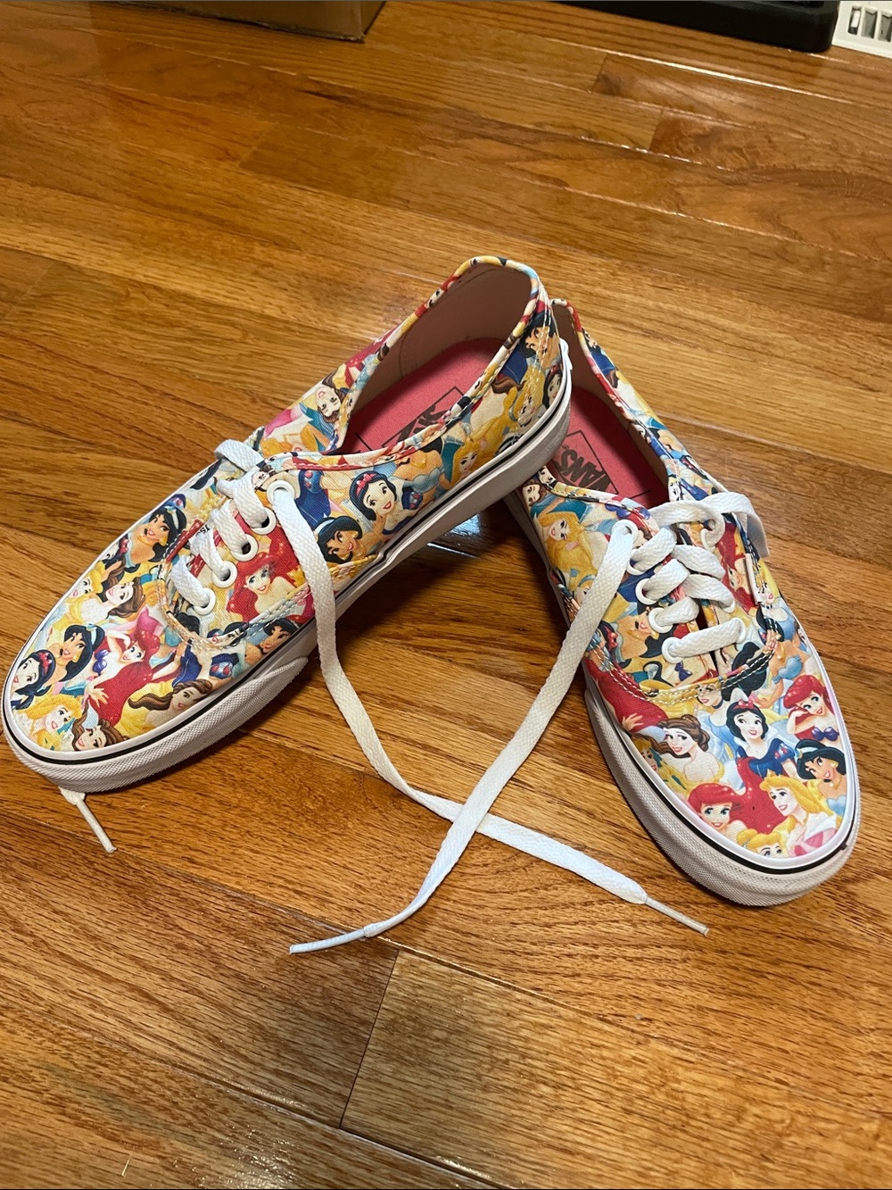Disney Princess Vans Size 8